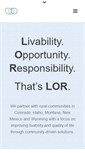 Mobile Screenshot of lorfoundation.org